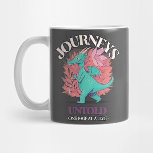 JOURNEYS UNTOLD ONE PAGE AT A TIME READING Mug